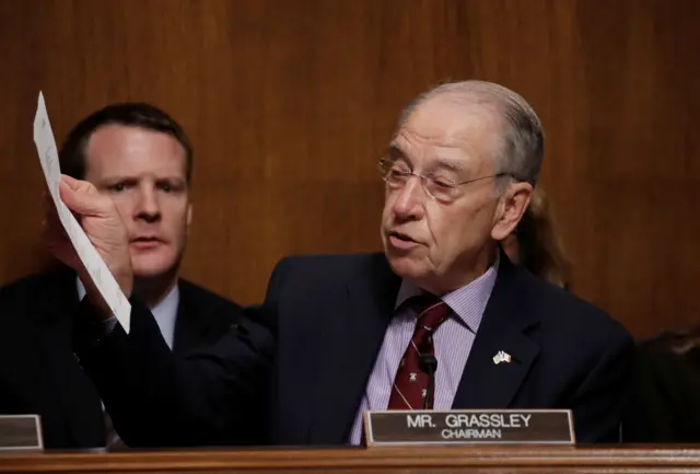 Senate Judiciary Committee Chairman Chuck Grassley