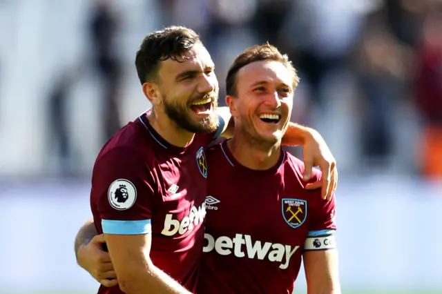 Robert Snodgrass and Mark Noble