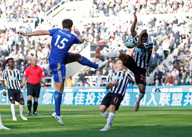 Harry Maguire and DeAndre Yedlin