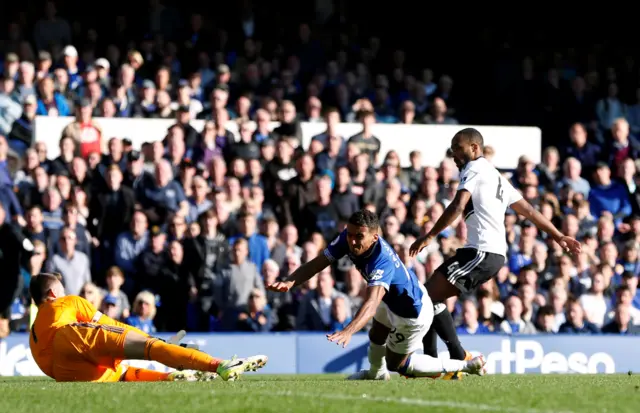 Dominic Calvert-Lewin and Denis Odoi