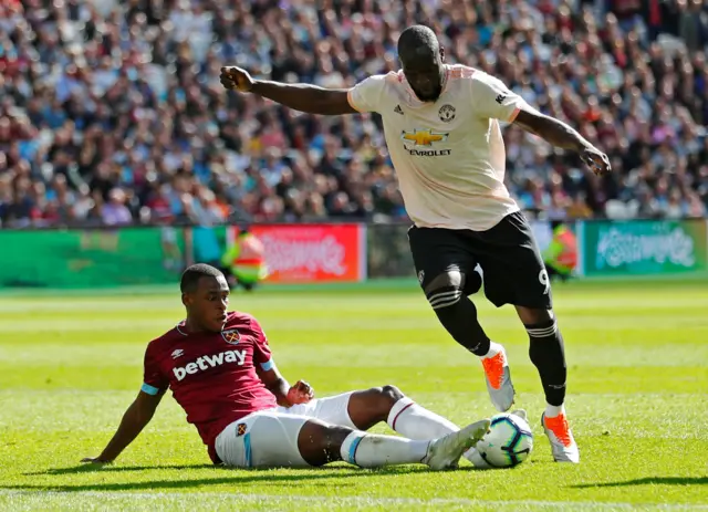 Diop and Lukaku