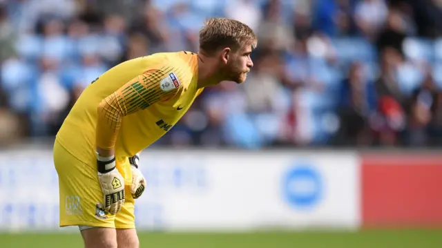 Coventry City goalkeeper Lee Burge