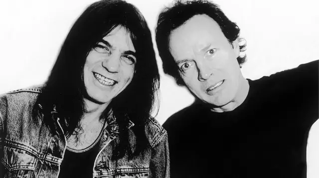 Malcolm and Angus Young