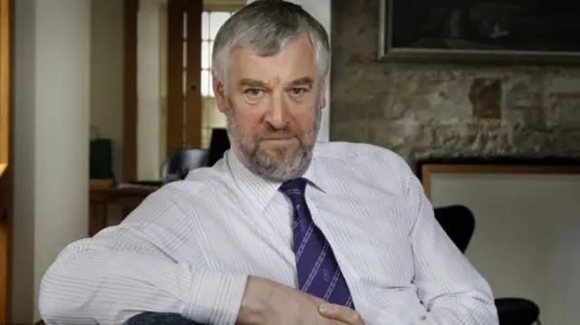 Sir Alex Fergusson was Holyrood's third presiding officer