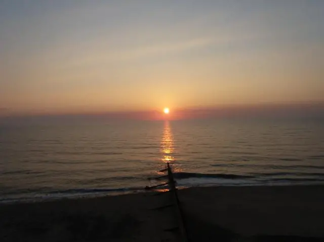 Sunrise in Hornsea