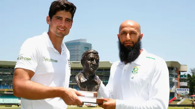 Alastair Cook and Hashim Amla