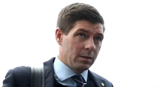 Rangers manager Steven Gerrard