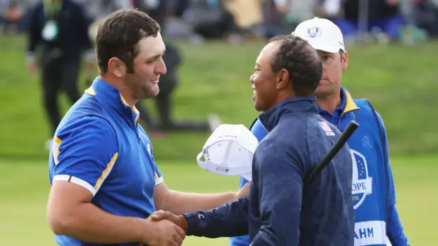 Jon Rahm & Tiger Woods