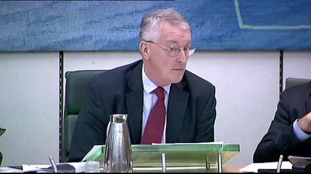 Chair of the committee, Hilary Benn