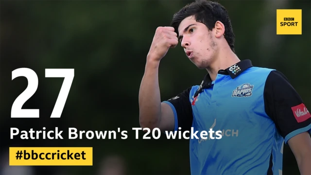 Worcestershire's Patrick Brown