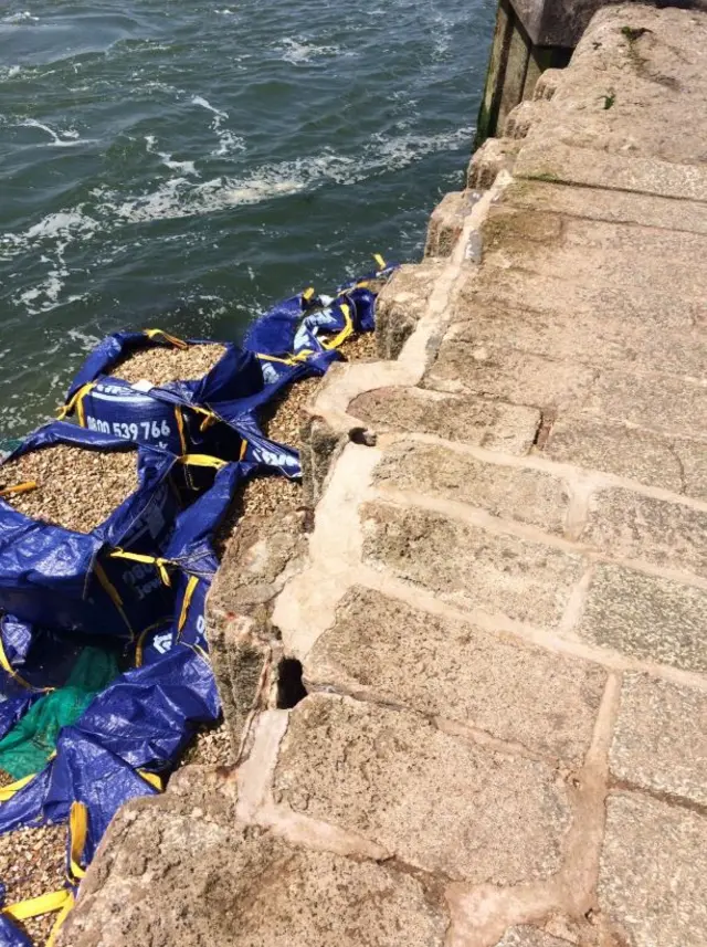 Mamhead slipway in Exmouth