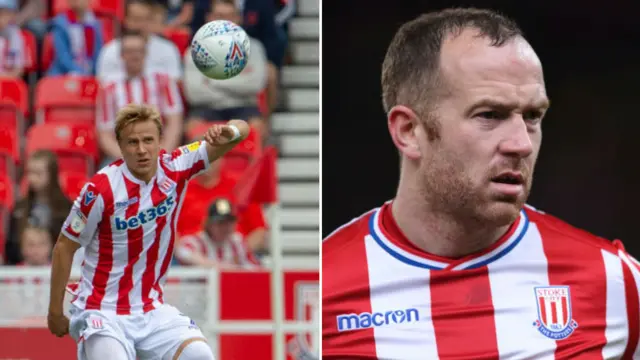 Moritz Bauer and Charlie Adam