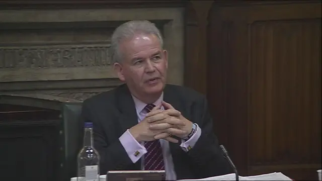 Chair of the committee, Julian Lewis