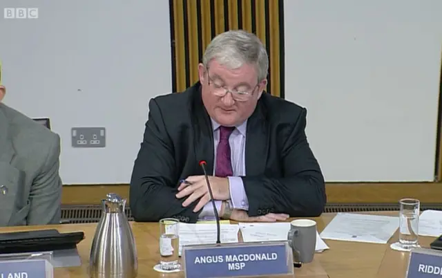 SNP MSP Angus Macdonald