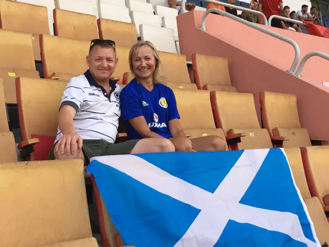 Scotland fans