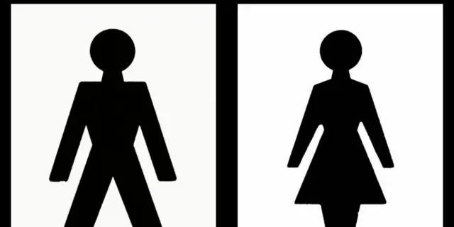 Male and female toilet symbols