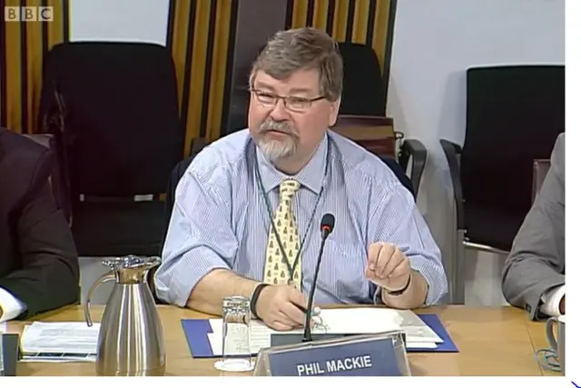 NHS Health Scotland's Phil Mackie