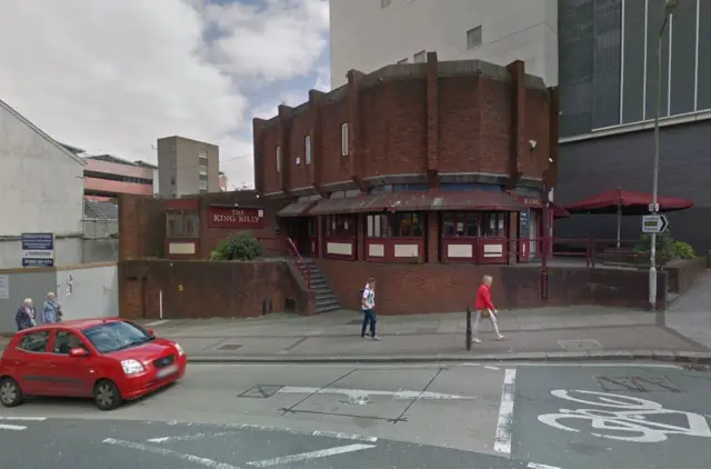 The King Billy pub in Exeter