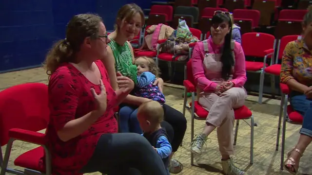 Mums at Mothers Who Make in Exeter