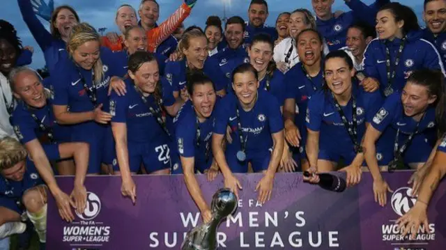 Chelsea win WSL title