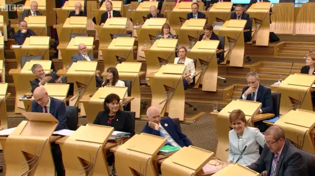 The SNP front bench