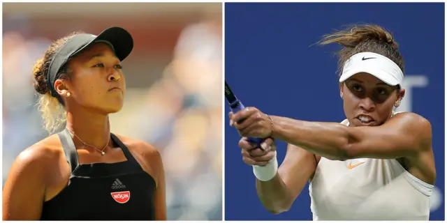 Naomi Osaka and Madison Keys