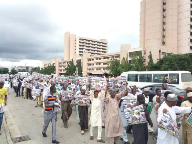 Nigerian Shia mark 1,000 day of leader's detention