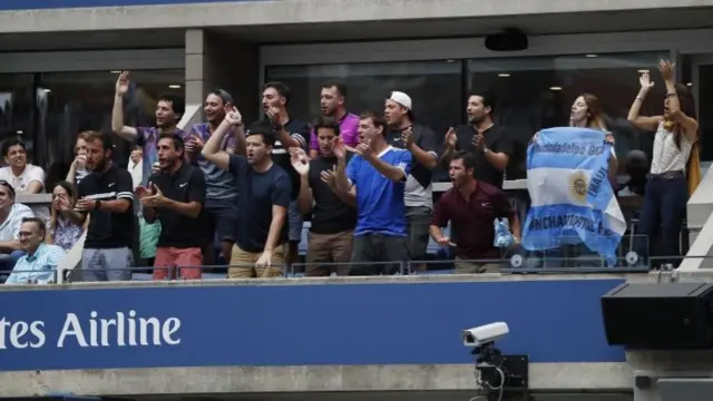 Del Potro fans