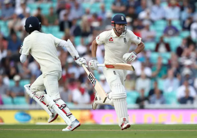 Moeen Ali and Alastair Cook