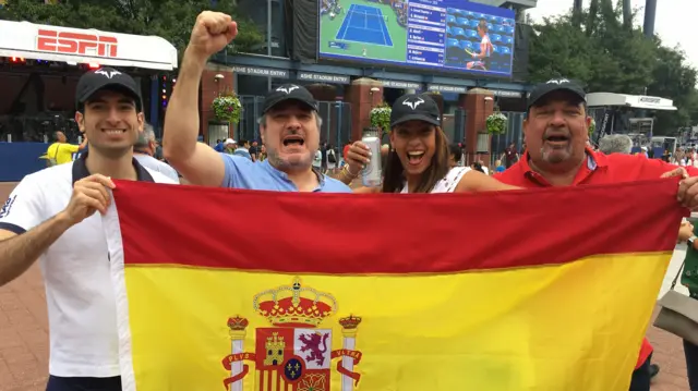 Rafael Nadal fans