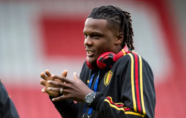 Belgium defender Dedryck Boyata at Hampden