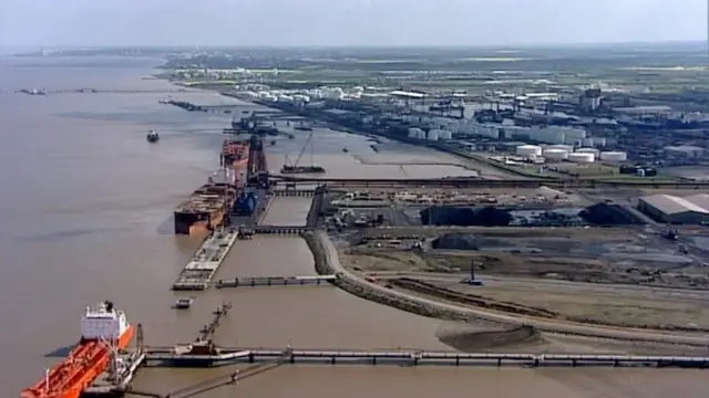 Immingham docks