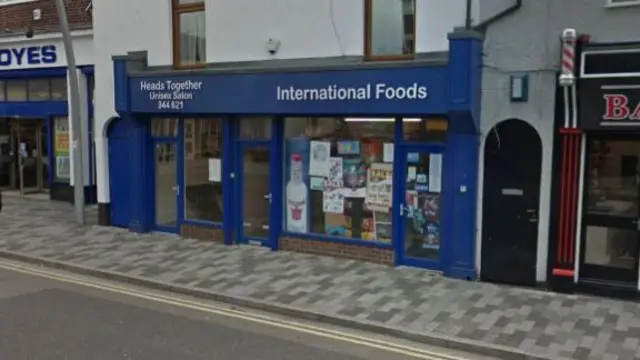 Internation Foods shop front