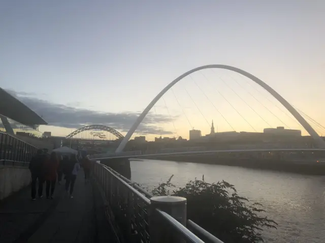 View of the River Tyne