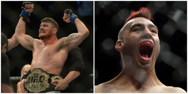 Michael Bisping and Dan Hardy