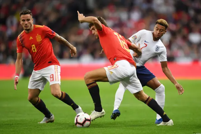 Marcos Alonso and Jesse Lingard