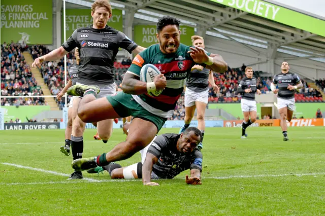 Leicester Tigers try