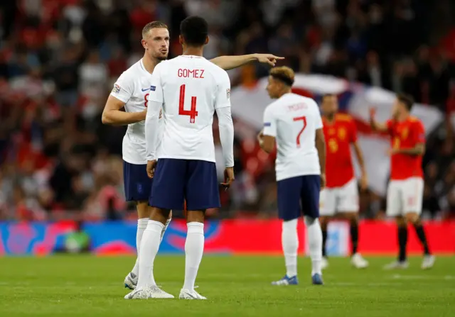 Jordan Henderson and Joe Gomez