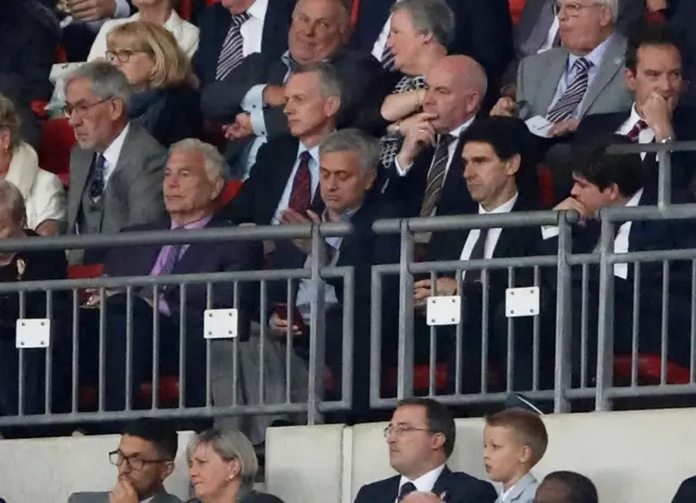 Jose Mourinho and Aitor Karanka