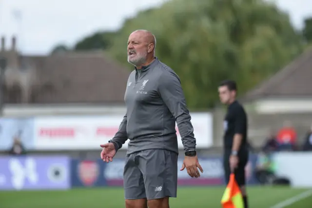 Liverpool Women manager Neil Redfearn