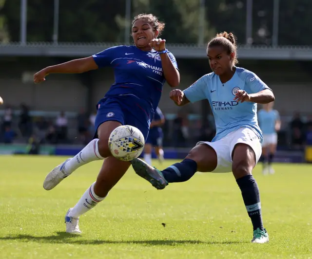 Chelsea Women v Man City Women