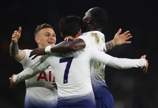 Son celebrates