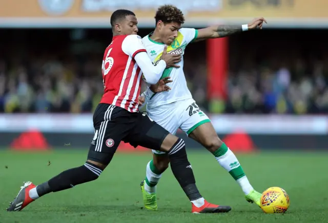 Brentford v Norwich