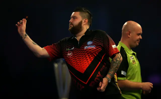 Michael Smith and Michael Van Gerwen
