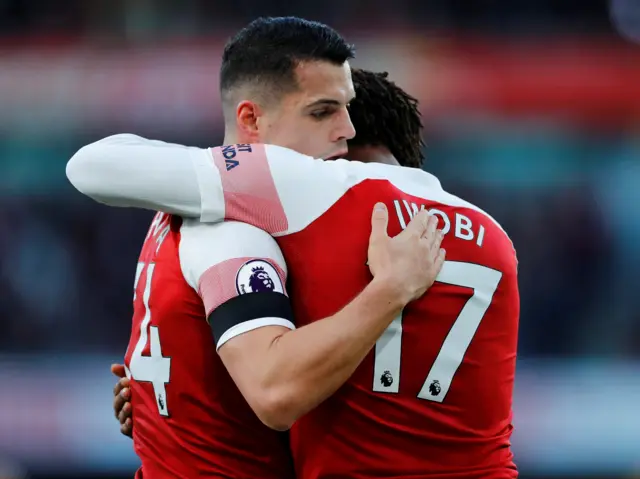 Xhak and Iwobi