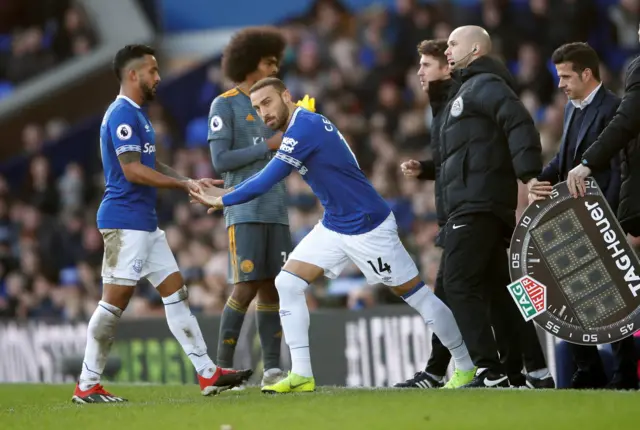Walcott subbed for Tosun