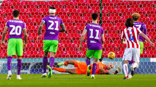Bristol City penalty save