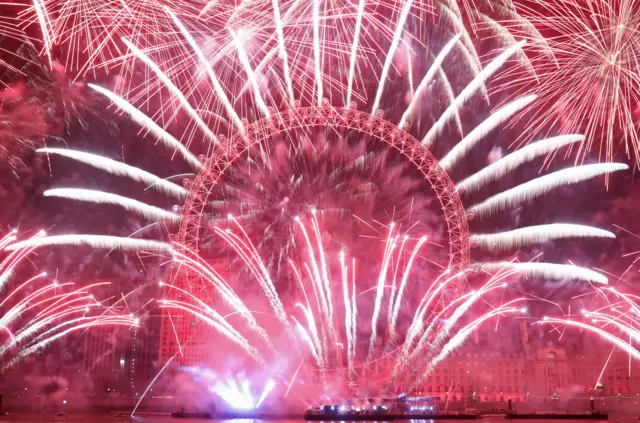 London fireworks