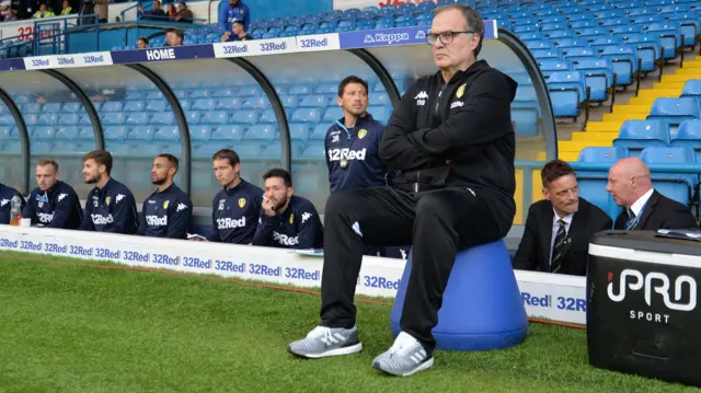 Leeds United manager Marcelo Bielsa