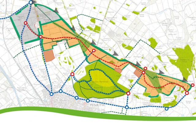 Eden Masterplan map